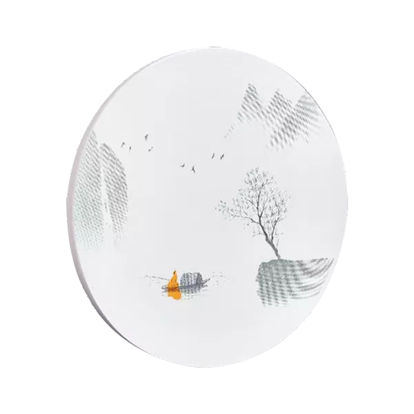 花色：山水画